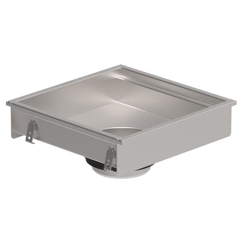 不锈钢地面存水弯 - 660FH004-11 - blucher france - 用于整体厨房 / 方形