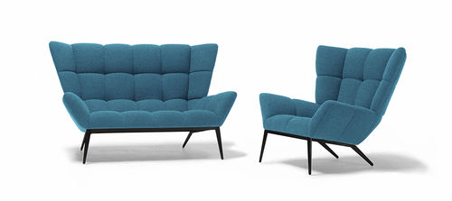 现代风格沙发 - TUULLA LOVESEAT - VIOSKI - 布料 / 黄色 / 双人