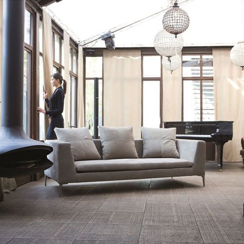 现代风格沙发 - PRIVILEGE - Mazzoli Design - 转角 / 客厅 / 布料