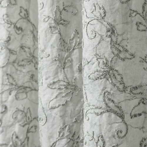 窗帘面料 - DUNE MERVEILLE MARMORINO ALLOVER - MASTRO RAPHAEL - 自然图案 / 亚麻 / 装饰