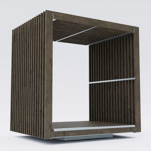 公共空间多功能遮挡棚 - FIN - Factory Street Furniture