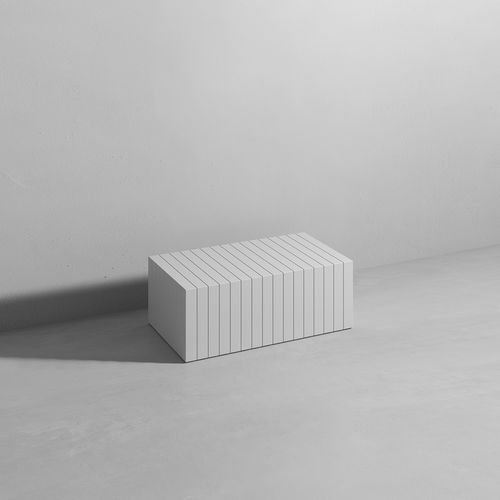 现代风格茶几 - Rexa Design - Corian®可丽耐 / Corian®科里安桌脚 / 长方形