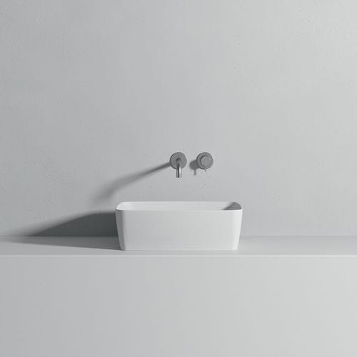 台上盆 - Rexa Design - Corian®可丽耐 / 长方形 / 无孔