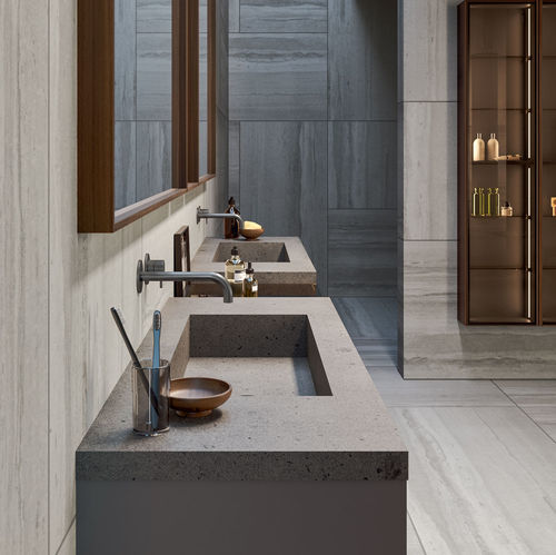 砂岩洗手盆台面 - MDI top - Rexa Design - 定制