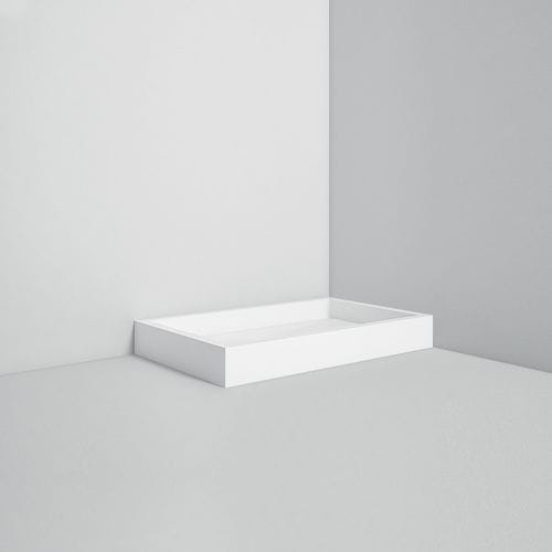 长方形淋浴底盆 - High - Rexa Design - 放置式 / Corian®可丽耐 / 定制