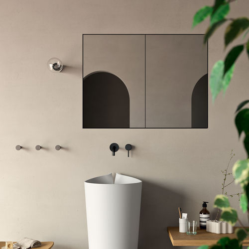 壁挂镜子 - Rettangolo contenitiva - Rexa Design - 现代风格 / 长方形 / Corian®可丽耐