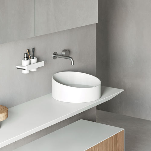 Corian®可丽耐洗手盆台面 - TOP WITH SLOPING EDGES - Rexa Design - 定制