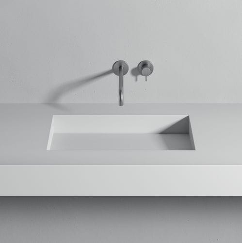 嵌入式台盆 - SCIVOLO  - Rexa Design - Corian®可丽耐 / 带台面 / 圆形