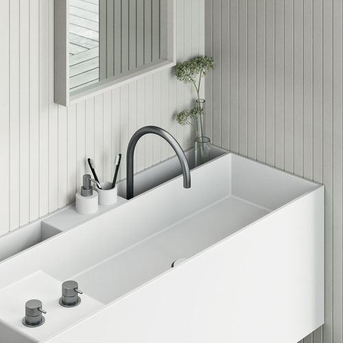 Corian®可丽耐瓷砖 - Gessati - Rexa Design - 凹凸 / 室内 / 浴室