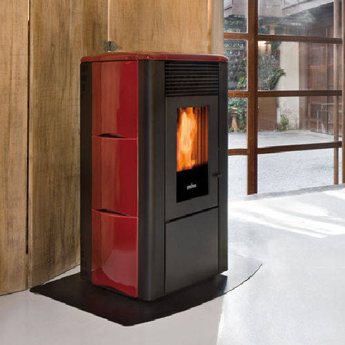 颗粒采暖炉 - FLAVIA - Ravelli - 0 - 5 kW / 5 kW...10 kW / 猫脚