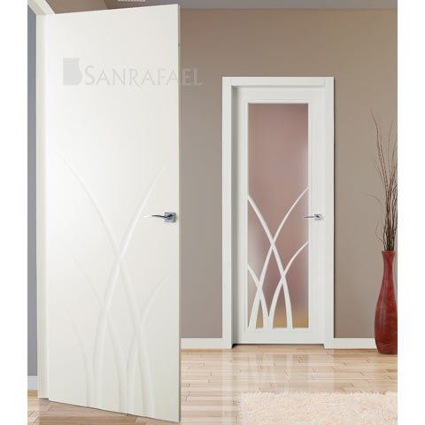室内门 - LIFESTYLE : 982 - 982 VH - Puertas Sanrafael - 木质 / 平开 / 釉面