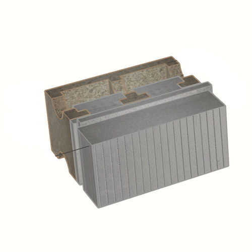 聚苯乙烯模板块 - B-HI45/12+29	 - FIXOLITE - 墙面 / 用于地面 / 绝缘材料