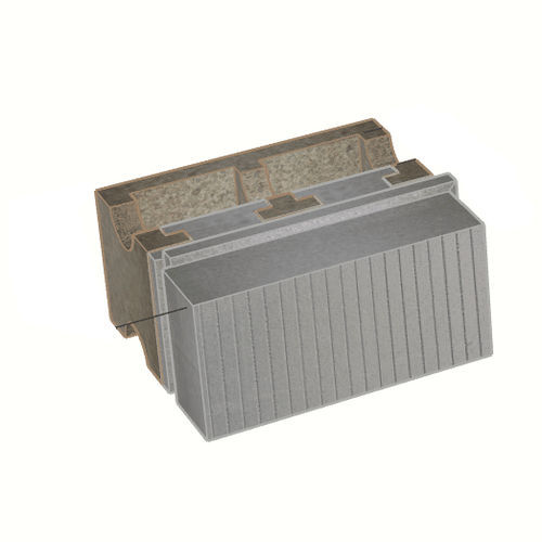 聚苯乙烯模板块 - B-HI45/14+27 - FIXOLITE - 墙面 / 用于地面 / 绝缘材料