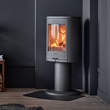 木材采暖炉 - 870 - Contura - 0 - 5 kW / 6 kW / 现代风格