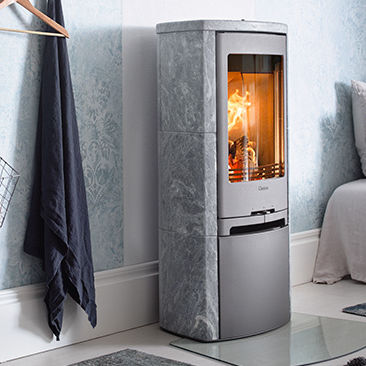 木材采暖炉 - 720T - Contura - 0 - 5 kW / 9 kW / 现代风格
