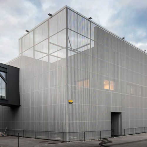 铝建筑遮阳板 - CARCEMAL HEADQUATERS - Arconic Architectural Products SAS, Merxheim/Frank - 用于外墙 / 立式 / 固定