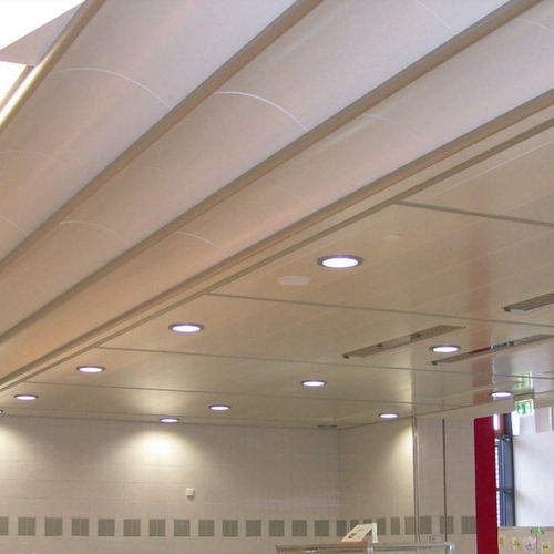 铝吊顶 - INTEC  - Arconic Architectural Products SAS, Merxheim/Frank - 板式 / 室内 / 绝缘