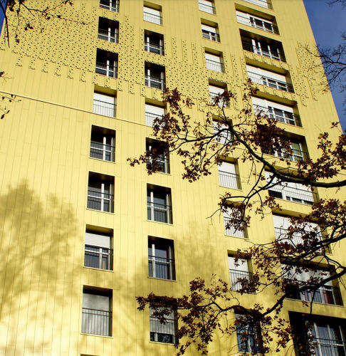 立面板 - RESIDENTIAL TOWERS "HERRIOT ET SUISSE" - Arconic Architectural Products SAS, Merxheim/Frank - 铝 / 石膏灰泥 / 聚偏氟乙烯