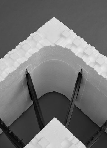 发泡聚苯乙烯EPS模板块 - ICF R22 - amvicsystem - 墙面 / 绝缘材料 / 转角