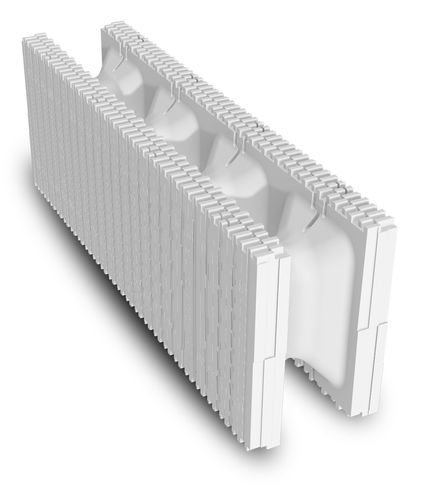 聚苯乙烯模板块 - GLOBALBLOCK™ GB600 - BuildBlock ICFs - 墙面 / 绝缘材料