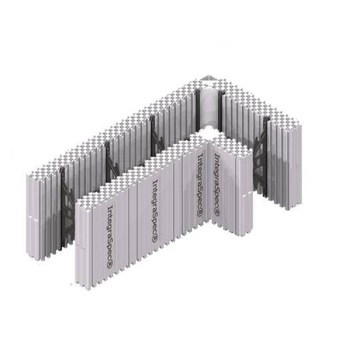 聚苯乙烯模板块 - INTEGRASPEC® 90° - IntegraSpec ICF - 墙面 / 绝缘材料 / 转角