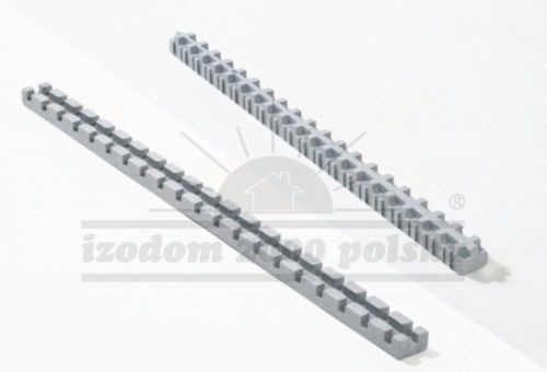 挤塑板型材收边条 - LW - izodom 2000 polska - 用于家具 / 银色 / 直条