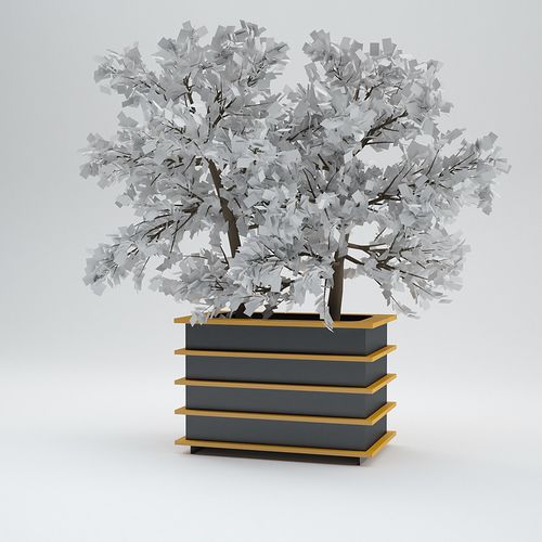 金属花坛 - TOWER - CITYSì - 长方形 / 正方形 / 模块化