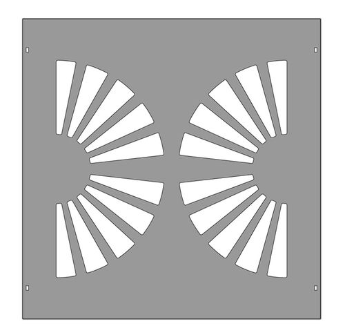 板式围栏 - PAN.24 - CITYSì - 花园 / 用于公共空间 / 用于运动场