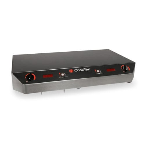 电磁感应灶台 - TWO-BURNER - Cooktek - 双眼 / 嵌入式 / 带杠杆