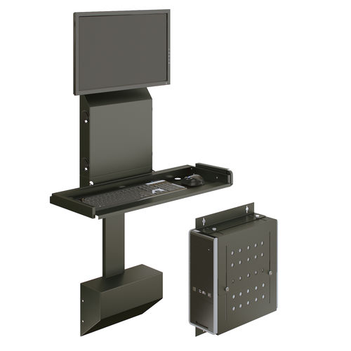 壁挂办公桌 - ELECTROSLIM - Versa Products - 现代风格 / 层压材料 / 高度可调节