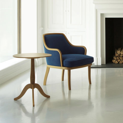 现代风格边桌 - CLUB 3530-30 - 3531-30 - Maruni - 栎木 / Corian®可丽耐 / 橡木桌脚