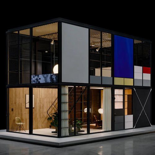 铝制凉亭 - EAMES PAVILION SYSTEM - KETTAL - 铝合金框架 / 商用 / 办公室
