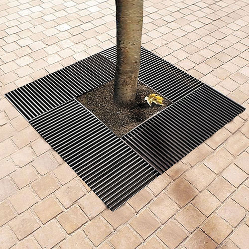 正方形树池盖板 - BASIC - Concept Urbain - 电镀钢 / 铁