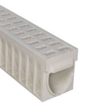 带网格排水槽 - KOMPAQ150 TRAFFIC - ULMA - ARCHITECTURAL SOLUTIONS - 树脂混凝土 / 铸铁 / 公路
