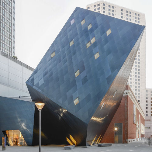 立面板 - CONTEMPORARY JEWISH MUSEUM - A. Zahner - 不锈钢 / 光滑 / 反光