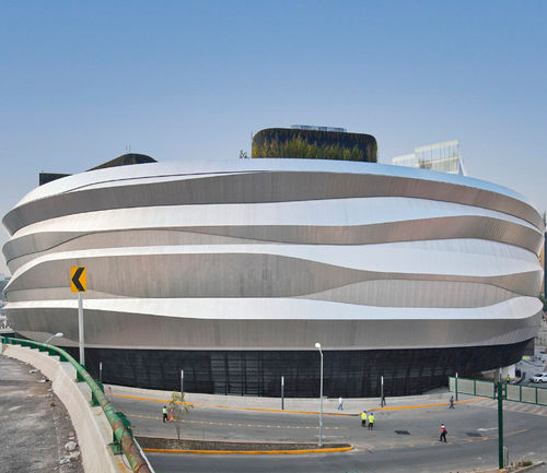 立面板 - LIVERPOOL MEXICO - A. Zahner - 不锈钢 / 反光 / 3D