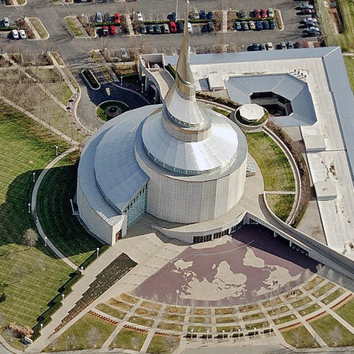 圆角屋顶盖板 - INDEPENDENCE TEMPLE - A. Zahner - 镀锌钢板 / 金属板 / 不锈钢