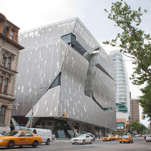 立面板 - COOPER UNION - A. Zahner - 不锈钢 / 立式 / 布艺