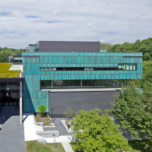 立面板 - INSTRUCTIONAL CENTRE, TORONTO - A. Zahner - 铜 / 立式 / 古铜
