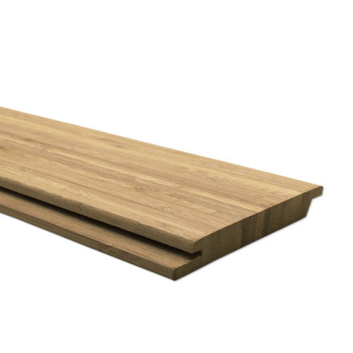 条形立面 - N-FINITY: SIDE-PRESSED-CARAMEL - MOSO Bamboo Products - 竹制 / FSC环保标签 / 凹凸