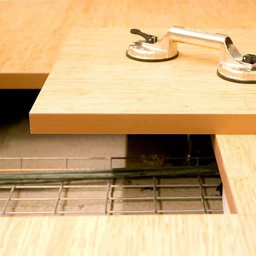 竹制活动地板 - COMPUTER FLOORING - MOSO Bamboo Products - 室内