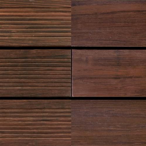 竹制露台地板条 - X-TREME: HIGH DENSITY® THERMO-TREATED - MOSO Bamboo Products - 凹凸 / 热处理 / 耐用