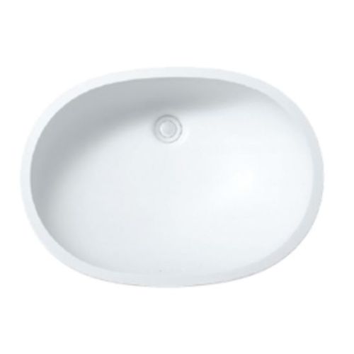 单槽厨房水槽 - A3211 BOWL - Staron Solid Surfaces - 无排水板 / 坚硬表面 / 下装式