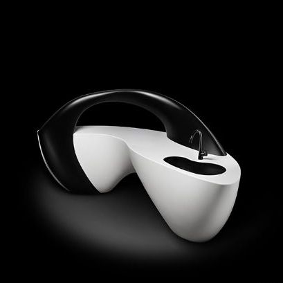 坚硬表面厨房台面 - PURE WHITE  SP016 - Staron Solid Surfaces - 厨房 / 浴室 / 白色