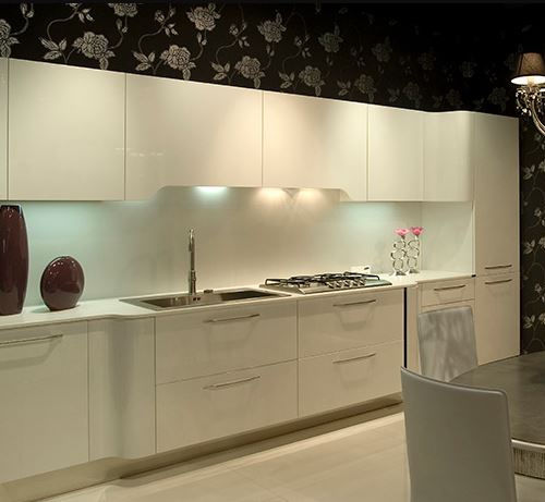 坚硬表面厨房台面 - QUASAR WHITE  SQ019 - Staron Solid Surfaces - 厨房 / 浴室 / 白色