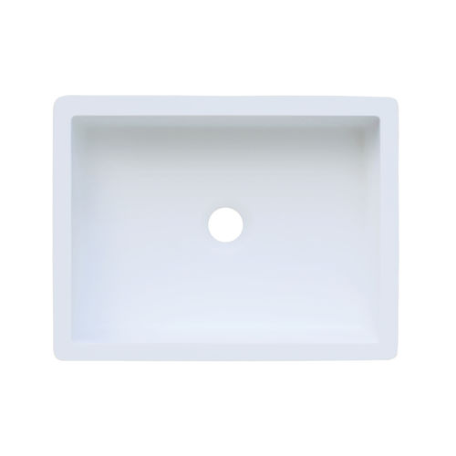 台面式洗手池 - B3150  - Staron Solid Surfaces - 集成式 / 长方形 / 坚硬表面