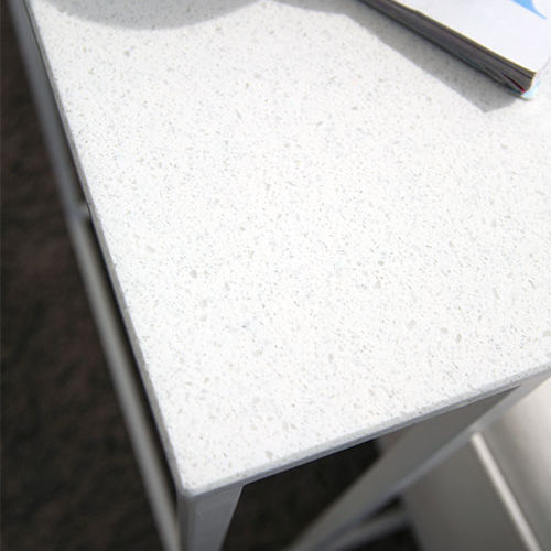 坚硬表面厨房台面 - METEOR  FM111 - Staron Solid Surfaces - 白色 / 防污渍 / 耐热