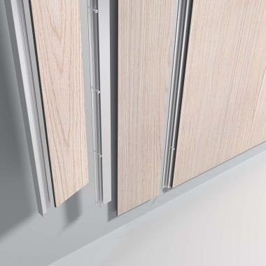 铝型材 - LINEAR PLANK - Gustafs Scandinavia AB - 对称断面型钢 / 墙面 / 板材
