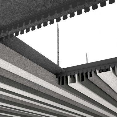 铝固定装置 - FELTFON - Gustafs Scandinavia AB - 板材 / 用于天花板 / 用于室内