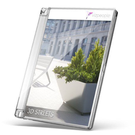 2D/3D图形库软件 - 3D STREETS V1 - VizPeople Cut Out people